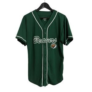 Bemidji State Beavers Baseball Jersey Men's Size Medium